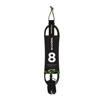 8ft Shapers Regular Leash - Black or Blue